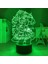 3D LED Işık Lambası Genshin Impact Barbara Akrilik LED Lamba Oyunu (Yurt Dışından) 4