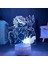 Persona 5 Anime 3D Erkek Için Gece Lambası 16 Renk Kız Odası Dekor Illusion LED Lamba USB Manga Sumire Yoshizawa Şekil Uygun Çocuklar Hayranlar Noel Hediyeleri (Crack) (Yurt Dışından) 1