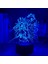 3D LED Lamba Genshin Impact Arataki Itto Çocuklar Için Yatak Odası Dekor Çocuk Doğum Günü Hediyesi Genshin Impact LED Gece Lambası Genshin Impact (Yurt Dışından) 5