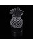 Akrilik Ananas Illusion Işık 3D LED Dokunmatik Gece Lambası Masaüstü Plaka Lamba Ev Dekor Için Pil Olmadan Parti Favor (Yurt Dışından) 3
