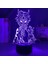 3D LED Gece Işığı Lambası Genshin Impact Xiao Akrilik LED Lamba Oyunu (Yurt Dışından) 1