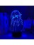 Bir Balçık Olarak Anime 3D Erkek Için Gece Lambası 16 Renk Kız Odası Dekoru Illusion LED Lamba USB Manga Rimuru Isekai Ranga Şekil Uygun Çocuklar Hayranlar Yılbaşı Hediyeleri (Yurt Dışından) 1