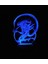 Alien Xenomorph 7 "uzun Boylu Özel Lazer Oyma 3D Efekt Akrilik LED Masa Üstü Gece Işığı Lambası (Yurt Dışından) 3