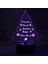 3D Gece Lambası 7 Renk Dokunmatik Kontrol 3D Ağaç Lambası USB Şarj, Akülü Gece Lambası Çocuklar Için Serin Oda Iç Dekorasyon (Yurt Dışından) 4