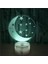 Ay 3D Masa Lambası Başucu Lambası LED Gece Lambası Görsel Işık Sevgililer Günü Hediyesi 3D Gece Lambası (Yurt Dışından) 4