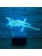 Lamba 3D LED Uçak Gece Lambası, Komidin 16 Renk Değiştirme Atmosfer Lambası Çocuklar Için USB Kablosu ile Yatak Odası Dekorasyonu Noel Doğum Günü Hediyesi (Yurt Dışından) 1