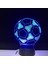 Sevimli Gece Lambası Renkli Gece Lambası Yumuşak Işık Futbol Futbol Şekli 3D LED Gece Lambası Ofis Ev Odası Dekorasyonu Için Çocuk Çocuk Gece Lambası Masa Lambası (Yurt Dışından) 2