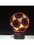 Sevimli Gece Lambası Renkli Gece Lambası Yumuşak Işık Futbol Futbol Şekli 3D LED Gece Lambası Ofis Ev Odası Dekorasyonu Için Çocuk Çocuk Gece Lambası Masa Lambası (Yurt Dışından) 3