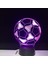 Sevimli Gece Lambası Renkli Gece Lambası Yumuşak Işık Futbol Futbol Şekli 3D LED Gece Lambası Ofis Ev Odası Dekorasyonu Için Çocuk Çocuk Gece Lambası Masa Lambası (Yurt Dışından) 4