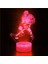 3D Buz Hokeyi Oyuncusu Gece Işığı Lambası Illusion Gece Lambası 16 Renk Değiştiren Masa Masa Dekorasyon Lambaları Akrilik Düz Abs Taban USB Kablosu Oyuncak ile Hediye (Yurt Dışından) 3