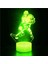 3D Buz Hokeyi Oyuncusu Gece Işığı Lambası Illusion Gece Lambası 16 Renk Değiştiren Masa Masa Dekorasyon Lambaları Akrilik Düz Abs Taban USB Kablosu Oyuncak ile Hediye (Yurt Dışından) 4
