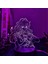 3D LED Gece Işığı Lambası Genshin Impact Diluc Akrilik LED Lamba Oyunu (Yurt Dışından) 1