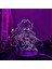 3D LED Gece Işığı Lambası Genshin Impact Diluc Akrilik LED Lamba Oyunu (Yurt Dışından) 5