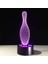 Kız Için Gece Lambaları 3D Optik Beyzbol LED Masa Lambası Dokunmatik Anahtarlı 16 Renk Uzaktan Kumanda Mood Lambası Illusion Lamba Çocuklar Için Tatil Hediyeleri Başucu Yatak Odası (Yurt Dışından) 1
