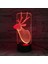 Çocuklar Için 3D Gece Lambası, 3D Çizgi Film Fawn Avatar Illusion Gece Lambası, Zamanlama Uzaktan Kumandalı Dekor Lambası Yeni Yıl Tatili Çocuklar Için Noel Doğum Günü Hediyeleri Ç (Yurt Dışından) 4