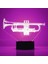 3D Saksafon Gitar Gece Işığı Müzik Lambası Illusion 7 Renk Değiştirme Dokunmatik Anahtar Masa Masası Dekorasyon Lambaları Hediye Akrilik Düz Abs Taban USB Kablosu Oyuncak (Yurt Dışından) 2