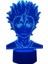 3D Lamba Anime Nishinoya Yuu Rakam Çocuklar Için Çocuk Odası Dekor LED Illusion Akrilik Gece Lambası Uzaktan Rgb Renkli Aydınlatma ile 16 Renk Değişimi Manga Hediye Doğum Günü Hedi (Yurt Dışından) 1