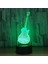 LED Gece Işıkları 3D Illusion Gitar Başucu Masa Lambası 16 Renk Değiştirme Uyku Aydınlatması Yetişkin Erkek Çocuk Oyuncakları Için Akıllı Dokunmatik Düğme ile Yaratıcı Dekorasyon I (Yurt Dışından) 1