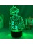 Anime LED Işık Oyun Yok Hayat Ev Dekor Için Rgb Renk Değiştirme USB Akülü Masa 3D Lamba Manga Oyun Yok Hayat Yok (Yurt Dışından) 1