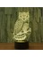 Çocuklar Için 3D Gece Lambası, 3D Hayvan Kedi Avatar Illusion Gece Lambası, Zamanlama Uzaktan Kumandalı Dekor Lambası Yeni Yıl Tatili Çocuklar Için Noel Doğum Günü Hediyeleri Çocuk (Yurt Dışından) 4