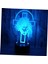 Bebek Çocuklar Için Gece Lambası Gece Işıkları Lampara De Koridor Aydınlatma 3D Illusion Gece Lambası Masa Lambası Slayt Gösterisi Kreş LED USB Şarj Lambası Yaratıcı Gece Lambası (Yurt Dışından) 2