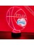 Los Angeles Basketbol Clippers Spor Gece Işığı Masa Masa Lambası Spor Kask LED El Yapımı Uzaktan Kumanda ile Kişiselleştirilmiş Büyük Hediye (Yurt Dışından) 1