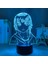 Anime LED Işık Iwakura, Yatak Odası Dekorasyon Gece Lambası Için Lain Doğum Günü Hediyesi Odası Dekor Masa 3D Lamba Erkek Kız Çocuklar Için Çocuk 7 Renkler Pxjd (Yurt Dışından) 5