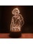 Tokyo Revengen Anime 3D Erkek Için Gece Lambası 16 Renk Kız Odası Dekor Illusion LED Lamba USB Manga Mikey Şekil Uygun Çocuklar Hayranlar Noel Hediyeleri (Tokyo Revengen 8) (Yurt Dışından) 1