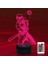 3D Golf Oyuncusu Gece Işığı Lambası Illusion Gece Lambası 16 Renk Değiştiren Masa Masa Dekorasyon Lambaları Hediye Akrilik Düz Abs Taban USB Kablosu Oyuncak (Yurt Dışından) 3