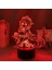 Gece Lambası Çocuklar Gece Lambası Yatak Odası Işığı Renkli Gece Lambası 3D LED Gece Lambası Enstrüman Trombon Korna Ev Dekorasyonu Için 7 Renkli Işık ile Işık Inanılmaz Görsel Müzik (Yurt Dışından) 4
