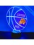 Phoenix Basketbol Suns Spor Gece Işığı Masa Masa Lambası Spor Kask LED El Yapımı Uzaktan Kumanda ile Kişiselleştirilmiş Büyük Hediye (Yurt Dışından) 1