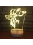 Çocuklar Için 3D Gece Lambası, 3D Fawn Head Illusion Gece Lambası, Zamanlama Uzaktan Kumandalı Dekor Lambası Yeni Yıl Tatili Çocuklar Için Noel Doğum Günü Hediyeleri Çocuk Genç (Yurt Dışından) 4
