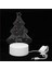 Gece Lambası, 3D Noel Ağacı Gece Lambası Şarj Edilebilir Masa LED Gece Lambası Çocuk Odası Süslemeleri Lamba Noel Hediyeleri Için Sevimli Bebek Çocuk Gece Lambası (Yurt Dışından) 3