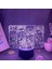 Haikynn Anime 3D Gece Lambası Boy Için 16 Renkler Kız Odası Dekoru Illusion LED Lamba USB Manga Tobio Şekil Uygun Çocuklar Fanlar Yılbaşı Hediyeleri (Siyah Lamba) (Yurt Dışından) 1