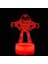 Hayranları Için Anime Disneyed 3D Nightlight 16 Renk Dekor Illusion Uzaktan Kumandalı LED Lamba, Manga Buzz Lightyear Şekil Noel Hediyesi Oyuncaklar Çocuklar/erkekler (Yurt Dışından) 4