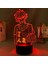 Anime LED Işık Oyun Yok Hayat Sora Ev Dekor Için Renk Değiştirme USB Akülü Masa 3D Lamba Manga Oyun Yok Hayat Yok (Yurt Dışından) 1