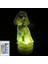 3D Köpek Gece Lambası LED Lamba Illusion 16 Renk Değiştiren Masa Masa Dekorasyon Lambaları Doğum Günü Hediyesi Akrilik Taban USB Kablosu Oyuncak (Yurt Dışından) 3