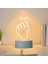 3D Masa Lambası Yaratıcı LED Gece Lambası, Çocuk Odası Atmosfer Işığı, USB Powered 7 Renk Ev Dekorasyon Işıkları Erkekler ve Kızlar Için Sevgililer Günü Hediyeleri (El Aşkı) (Yurt Dışından) 4