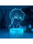 Hayranları Için Anime Meyve Sepetli 3D Gece Lambası 16 Renkler Dekor Illusion Uzaktan Kumandalı LED Lamba, Manga Kyo Şekil Noel Hediyesi Oyuncaklar Çocuklar/erkekler (Yurt Dışından) 1