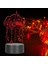 3D Kale Desen Şekli Gece Lambası LED Dokunmatik Anahtarı Dekor Masa Masa Lambaları, 7 Renk Değiştirme Işıkları LED Masa Lambası Çocuklar Çocuklar Için Dekor Oyuncak Doğum Günü Hedi (Yurt Dışından) 5