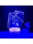 3D LED Lamba Anime Testere Adam Yatak Odası Dekorasyon Gece Lambası Çocuklar Için Doğum Günü Hediyesi Manga Testere Adam LED Gece Lambası Başucu (Yurt Dışından) 5