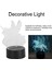 Ev Için Lamba Dekorasyon Işık 3D LED Gece Lambası Dokunmatik Gece Lambası Yatak Odası Için Başucu Lambası Doğum Günü Yılbaşı Hediyeleri USB Veya Akülü (Yurt Dışından) 3