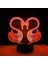 3D Kuğu Gece Işığı Lambası Illusion Gece Lambası 16 Renk Değiştiren Masa Masa Dekorasyon Lambaları Akrilik Düz Abs Taban USB Kablosu Oyuncak ile Hediye (Yurt Dışından) 3