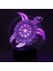 LED Gece Lambası, USB Powered Akrilik Canlı Dokunmatik Değişen 3D Işık Yıldönümü Için Ofis Için 7 Renk (Yurt Dışından) 2