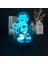 Oyun Cuma Gecesi Hayranları Için Funkined 3D Gece Lambası 16 Renk Dekor Illusion Uzaktan Kumandalı LED Lamba, Oyun Cuma Gecesi Funkin Şekil Noel Hediyesi Oyuncaklar Çocuklar/erkekl (Yurt Dışından) 1