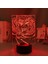 Berserk Guts Anime 3D Boy Için Gece Lambası 16 Renk Kız Odası Dekoru Illusion LED Lamba USB Manga Berserk Guts Şekil Uygun Çocuk Hayranları Yılbaşı Hediyeleri (Yurt Dışından) 4
