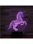Çocuklar Için Unicorn 3D Gece Lambası, Illusion Lamba Dokunmatik Masa Masa LED Lamba USB Kablosu ile 7 Renk Değiştirme, Erkekler ve Kızlar Için Tatil Doğum Günü Yılbaşı Hediyeleri (Yurt Dışından) 1