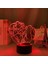 3D LED Gece Lambası Anime Testere Adam Yatak Odası Dekorasyon Çocuklar Için Doğum Günü Hediyesi Manga Testere Adam LED Lamba Başucu (Yurt Dışından) 2