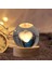 Çocuklar Için Kristal Gece Lambası - Ahşap Standlı Parlayan Kristal Küre, Çocuklar Için Küçük Cam Top Gece Lambası Oda Dekoru Doğum Günü Noel Mezuniyet Hediyeleri (Yurt Dışından) 3