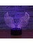 Çocuklar Için LED Gece Lambası, 3D Illüzyon Lambası Kanat Şekli Kısılabilir LED Gece Lambası Başucu Lambası 16 Renk Değiştiren, Uzaktan Kumandalı, Çocuklar Için Kız Erkek Doğum Gün (Yurt Dışından) 1